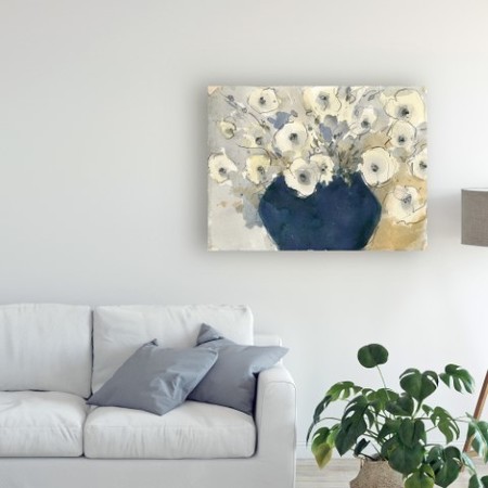 Trademark Fine Art Samuel Dixon 'White Blossom Study Ii' Canvas Art, 35x47 WAG09923-C3547GG